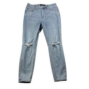 Judy Blue Skinny High Rise Jeans Skinny Distressed Size 29